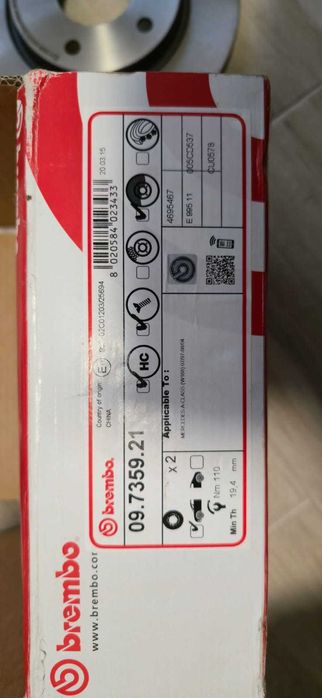 Set Disc frana BREMBO 09.7359.21