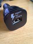 Incarcator auto Samsung cu incarcare rapida 1xUSB Black Fast Charging