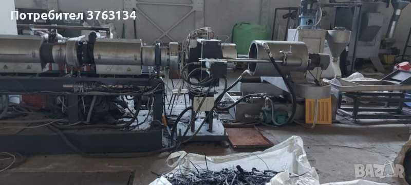Линия за рециклиране на ПЕ/ПП твърда пластмаса