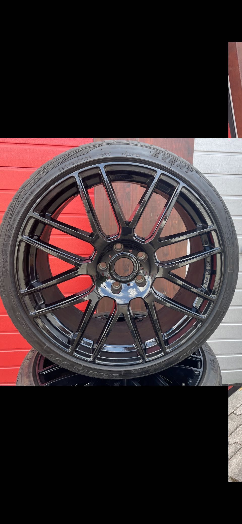 За PORSCHE CAYENNE 22 Zoll Джанти с 295 30 ZR 22 Гуми ДОТ 7/2023 г.