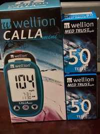 Glucometru Wellion Calla/100 Teste Glicemie/ Nou