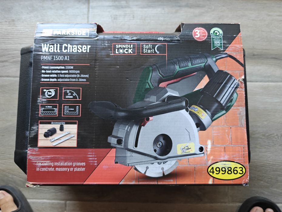 Masina de frezat ParkSide 125 mm  1500W caneluri canelat freza frezare