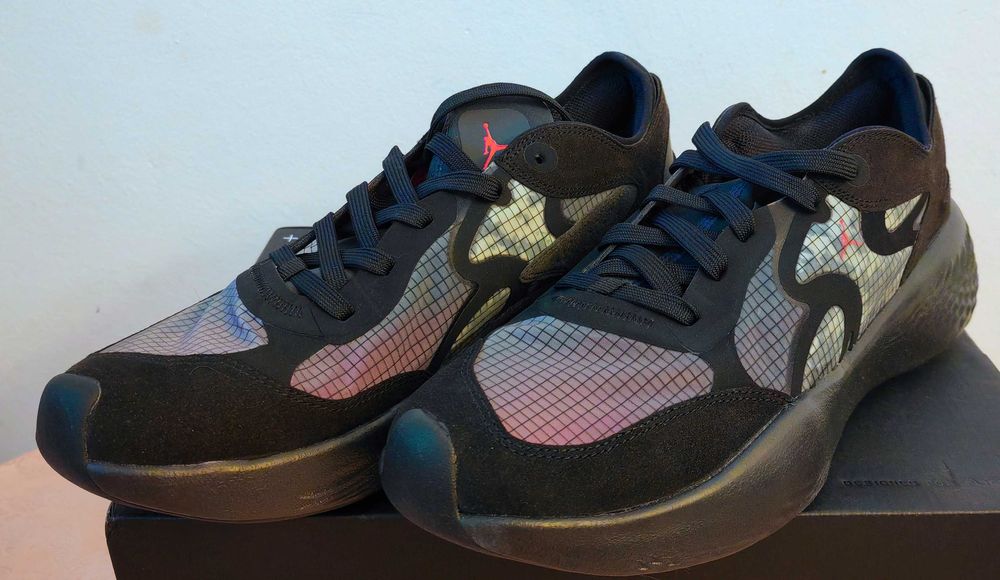 Nike AIR JORDAN DELTA 3 LOW Black 45.5 номер 29.5см стелка ЧИСТО НОВИ