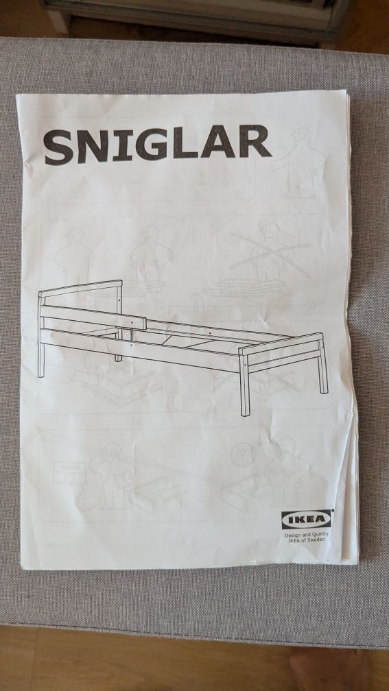 Детско легло SNIGLAR от IKEA