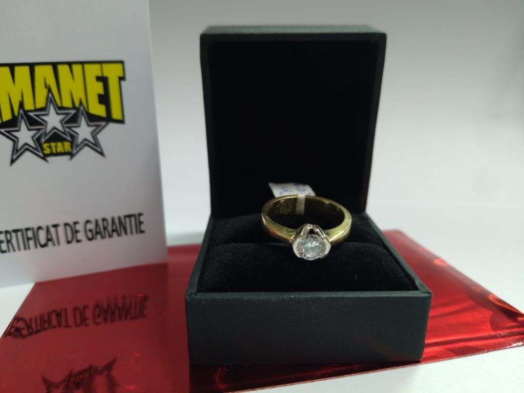 Inel aur 14k (M3) staramanet