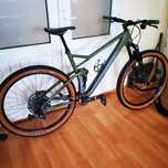 Bicicleta mtb full suspension carbon Cube Stereo 120 T 29 Fox XT