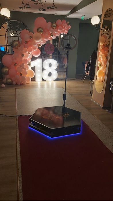 Baloane explozive/ Laser dans miri/ Cabina foto / Platforma 360/