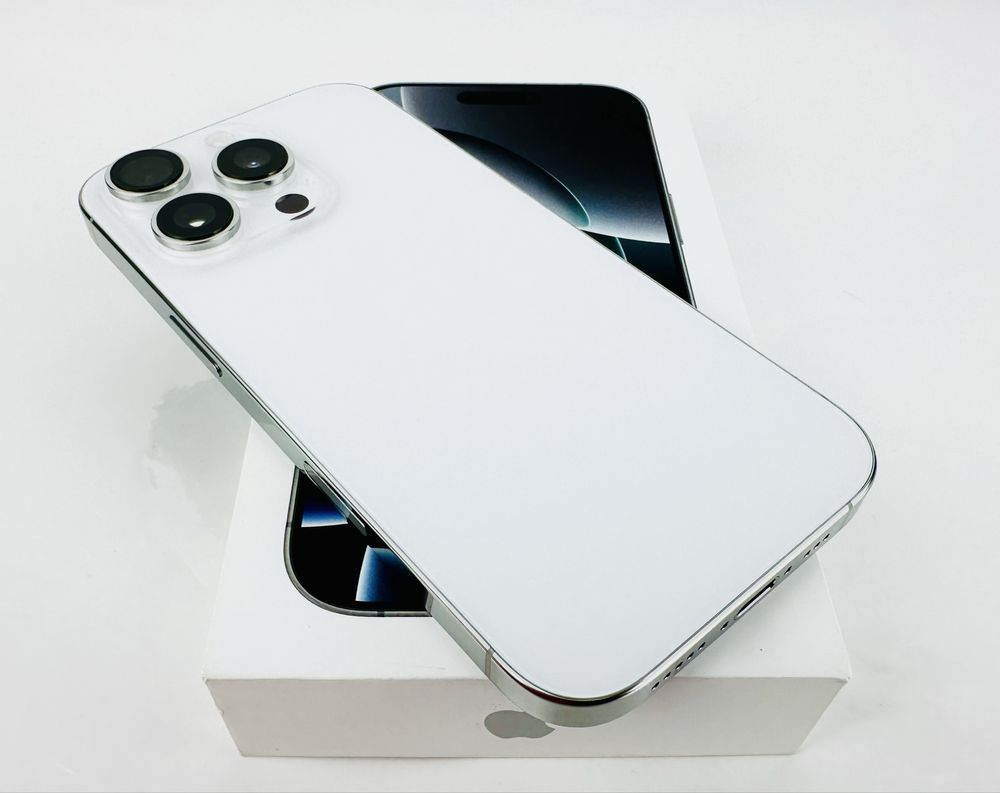 Apple iPhone 16 Pro Max 256GB White 100% Батерия! Гаранция!
