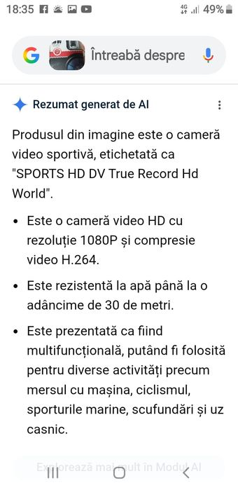 Camera Sports  HD Dv fulHD