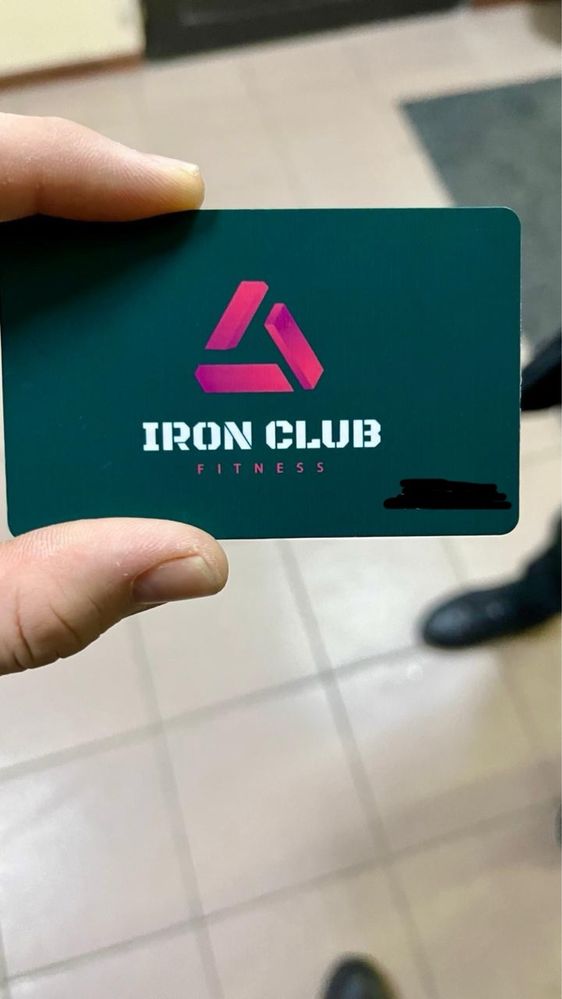 Iron карта фитнес