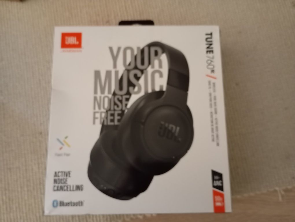 Безжични Bluetooth Слушалки JBL HARMAN TUNE 760 NC