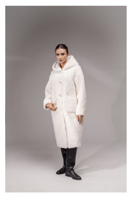 Шуба из натуральной овчины