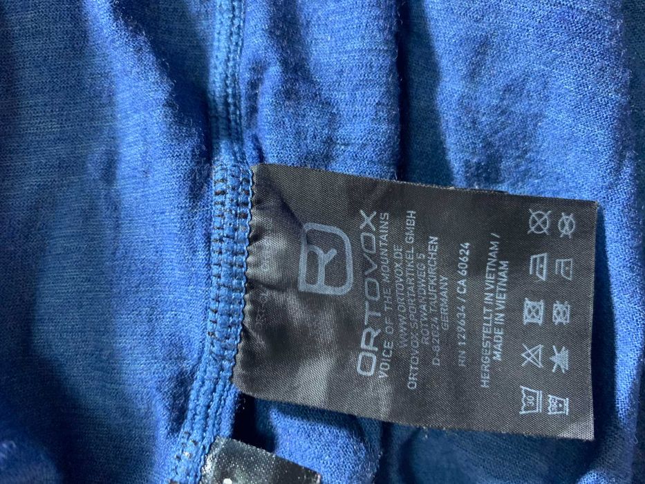 Мъжка мериносова блуза Ortovox Base Layer XL