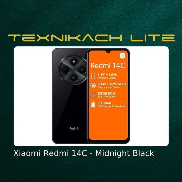 Новый! Xiaomi Redmi 14C • Доставка Бесплатно