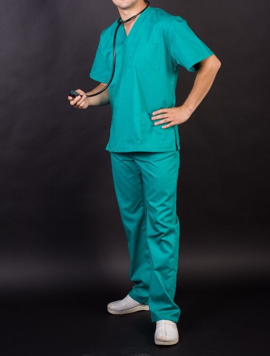 Pantalon UNISEX uniforma medicala ALB sau diferite CULORI