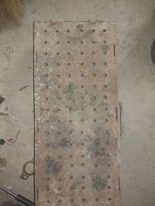 Железный мангал сборный