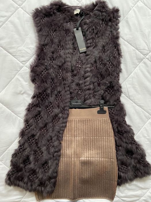 PINKO vestă blanita naturala de la 1800 lei la 1200 lei