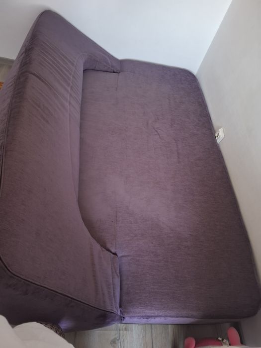 Canapea extensibila spuma poliuretanica fara cadru lemn
