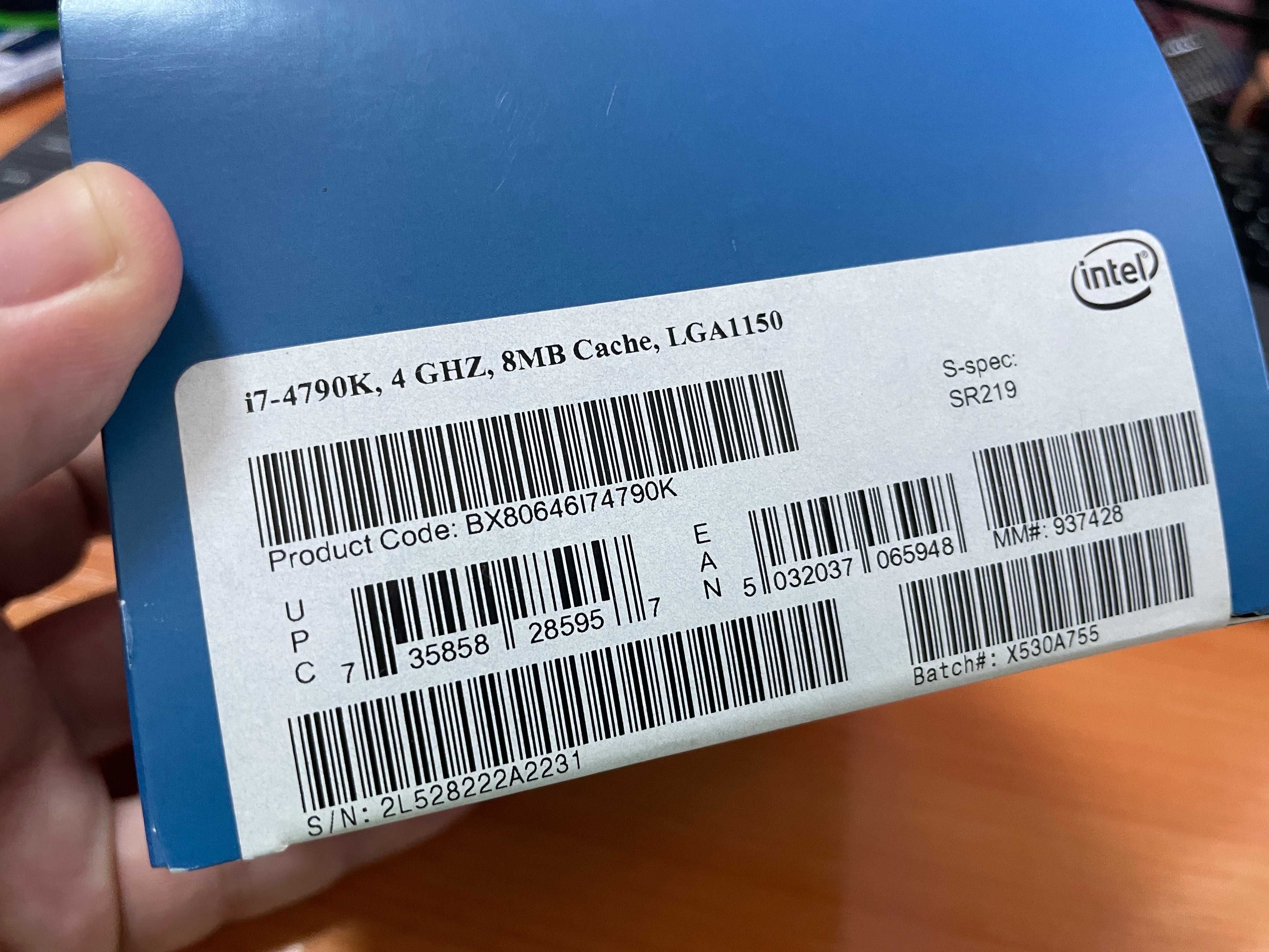 GIGABYTE H81M-HD3 / i7-4790k 4Ghz / 2x4 DDR3 1600
