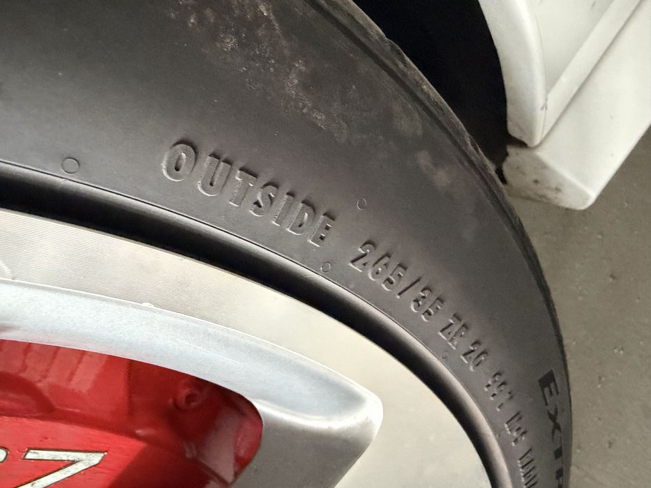 265/35/20 и 275/35/20 Continental M+S