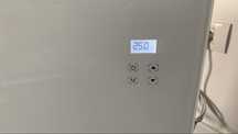 Panou radiant portabil Equation Glass, 1500 W, alb