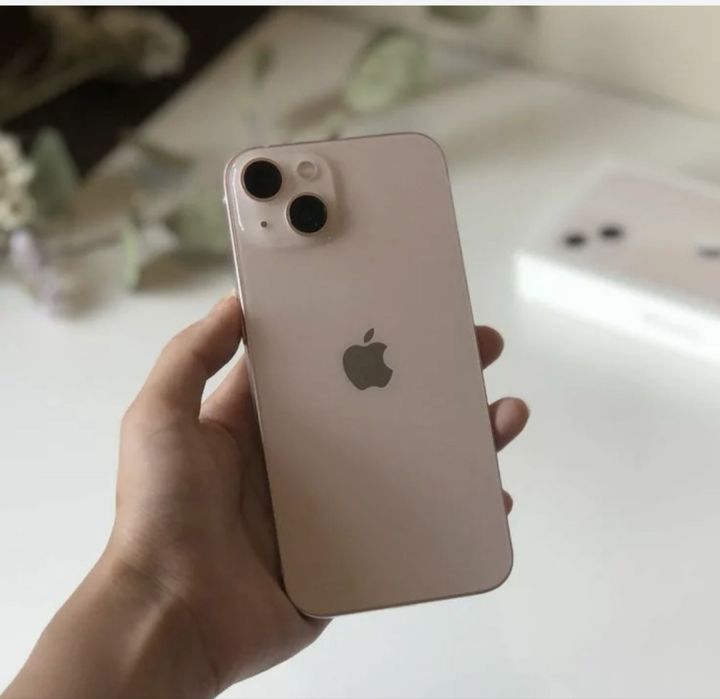 13 айфон розовый