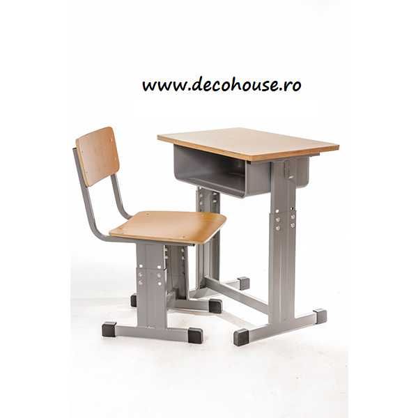 Banca Scolara Reglabila Individuala DH180 Metalica LIVRARE GRATUITA