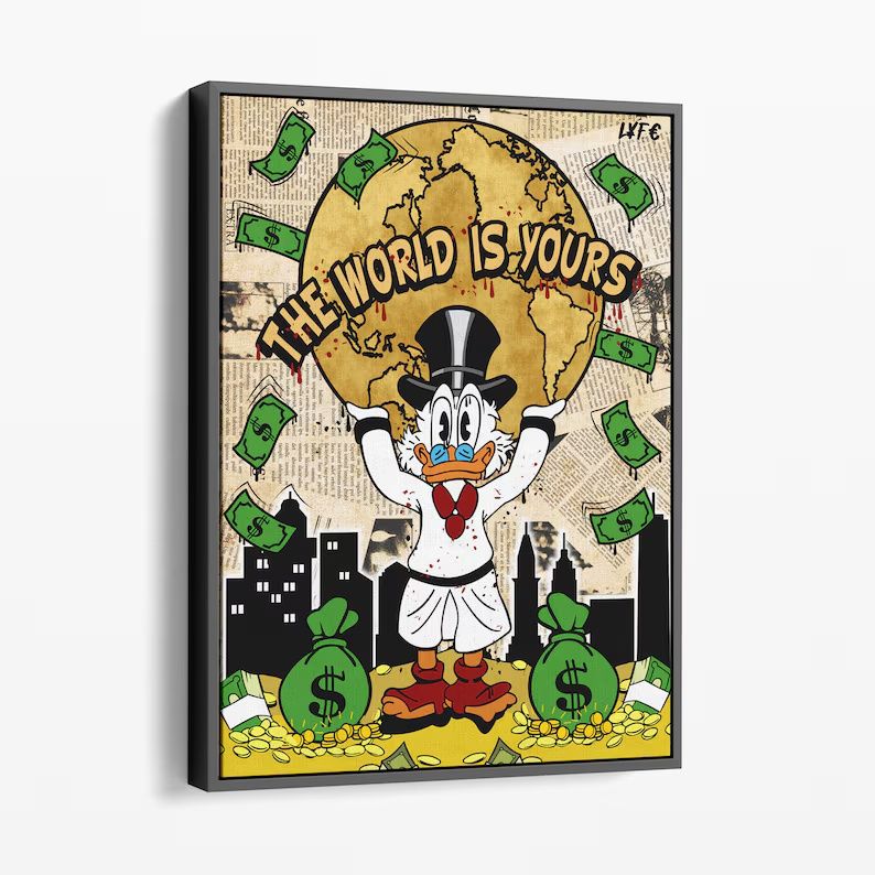 Alec Monopoly – Платно арт, декорация за дома, плакат