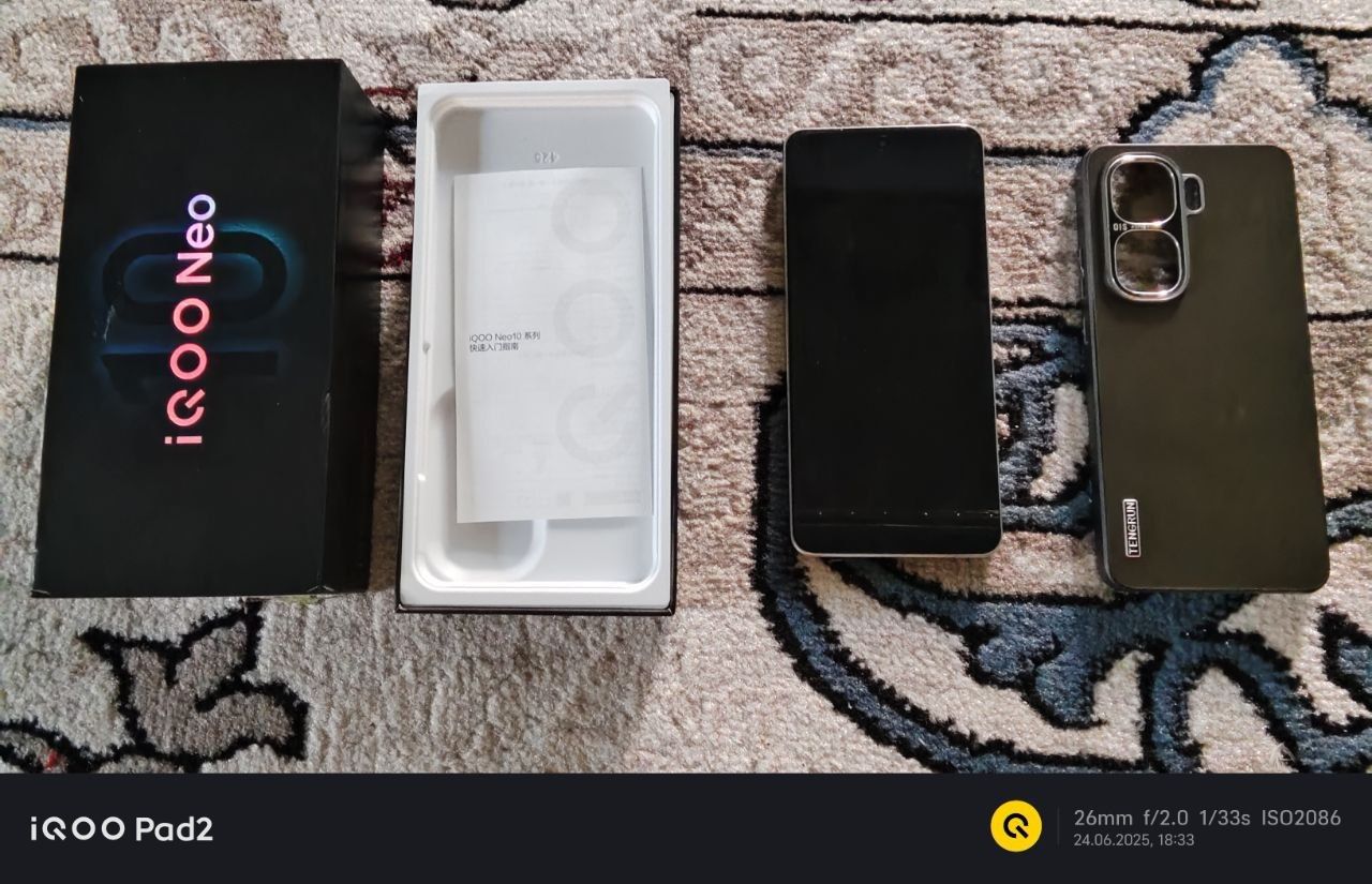 Vivo Iqoo Neo 10 garantiyasi bilan