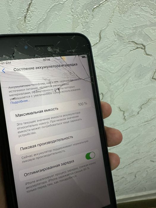 Iphone 8 plus, 64gb, 100%