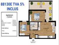 Apartament finalizat,  3 camere in Belize Residence Pantelimon