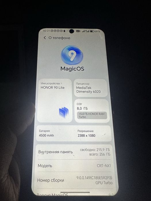 Honor 90 lite 5G sotiladi!