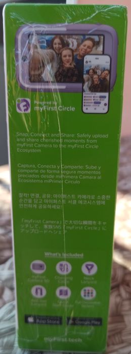 Cameră foto digitală cu editor AI pentru copii myFirst Camera 50, 20MP