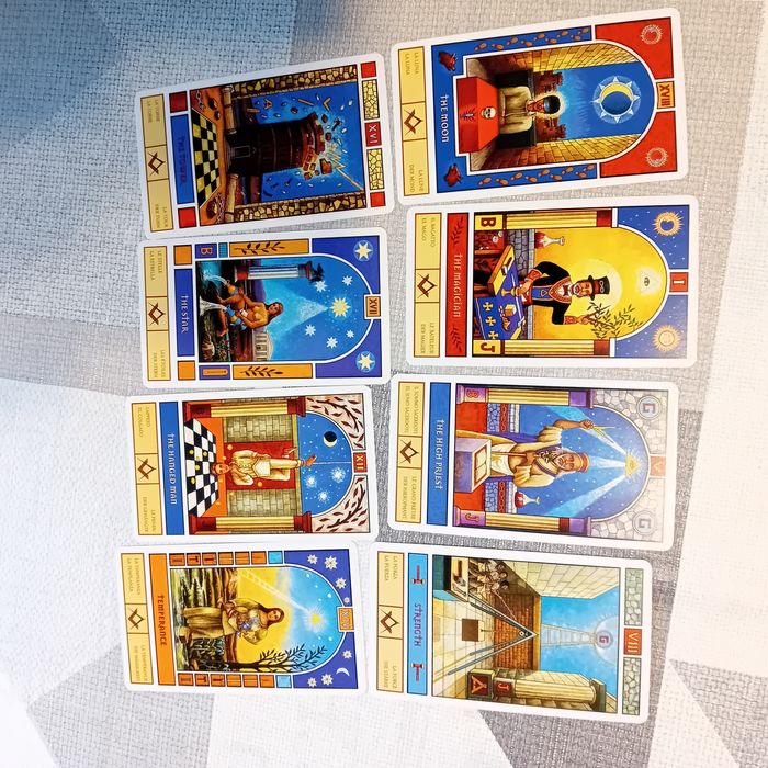 Carti Tarot masonic nou