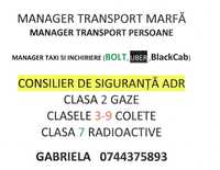 consilier de siguranta ADR / manager de transport marfa/ persoane