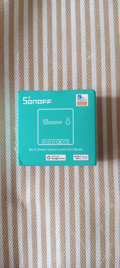 Умное реле Sonoff mini r2 работает с Алисой