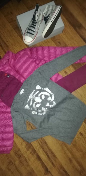 ESPRIT, Converse - Яке, пуловер, дънки, кецове