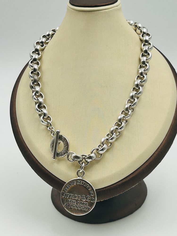 Сребърно колие Tiffany & Co
