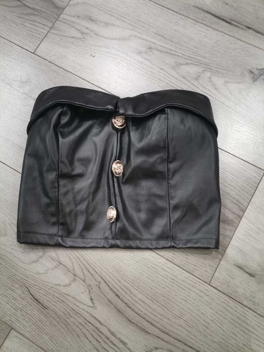 Кожен топ универсален размер