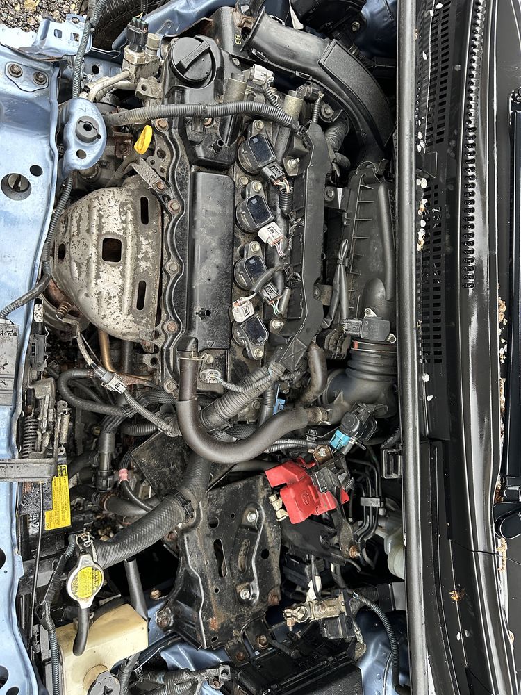 Toyota Verso S 1.33vvti 98 кс CVT На части!