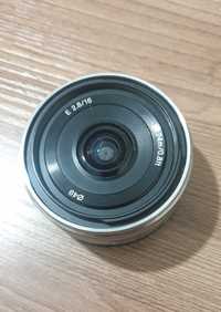 Объектив Sony 16mm f/2.8 E SEL16F28 (Широкоугольный)