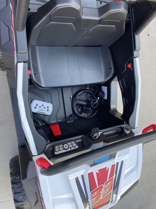 Masinuta electrica pentru copii Nichiduta Off Road 003 White 78W