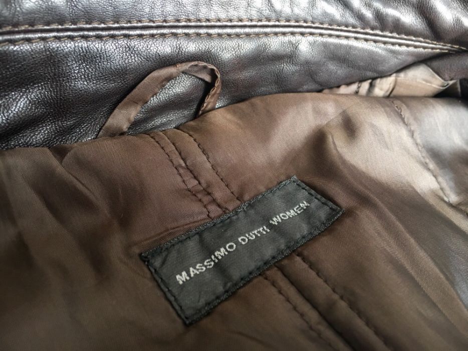 Haina / Geaca de piele Massimo Dutti