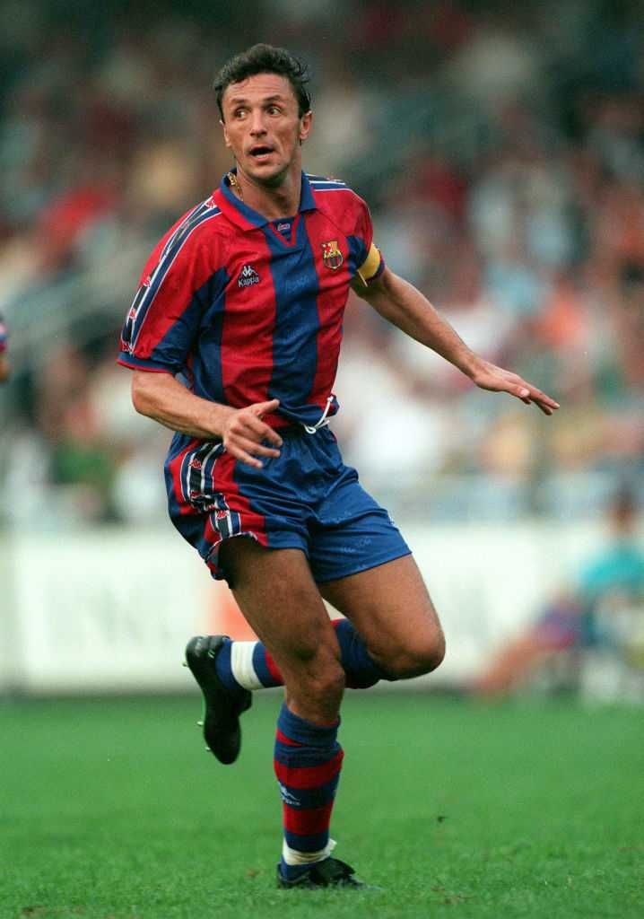 Tricou FC Barcelona - 1992-95 - nou cu etichetă (Hagi, Popescu, etc.)