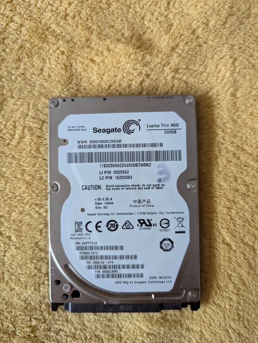 HDD Seagate 500GB ST500LT012