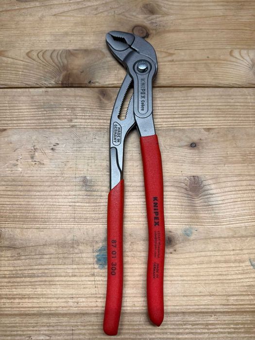 Cleste pentru tevi, KNIPEX Cobra, 2 3/4", 300 mm