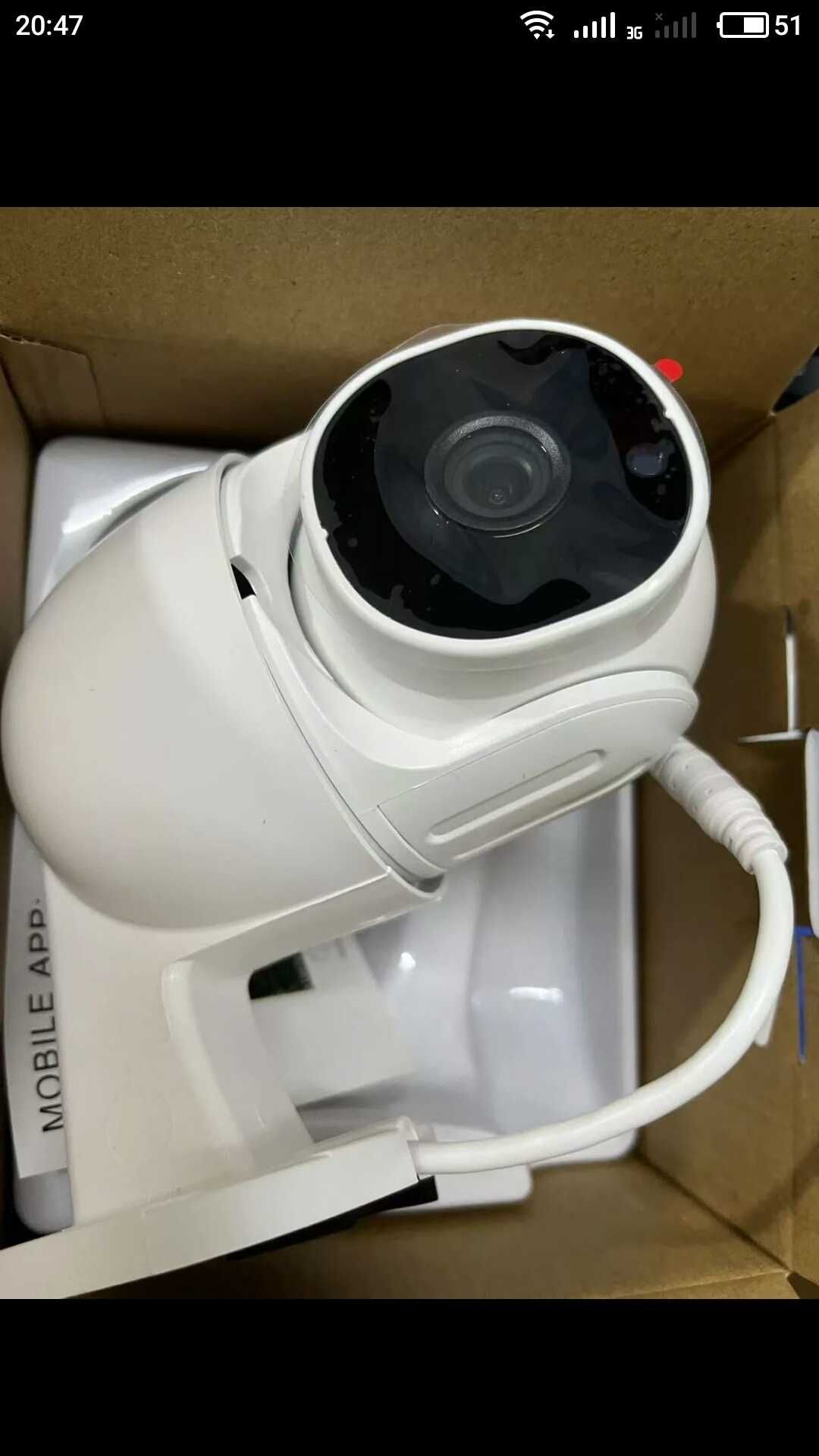Продавам чисто нова PTZ аналогова въртяща се камера 2 мегапиксела
