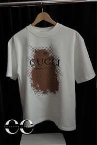 Tricou GUCCl • Calitate TOP • Multi Logo Print • Cod QR