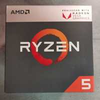 Procesor AMD Ryzen 5 2400G video Vega 11 socket AM4