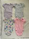 Set 4 body Carter’s 50-56cm